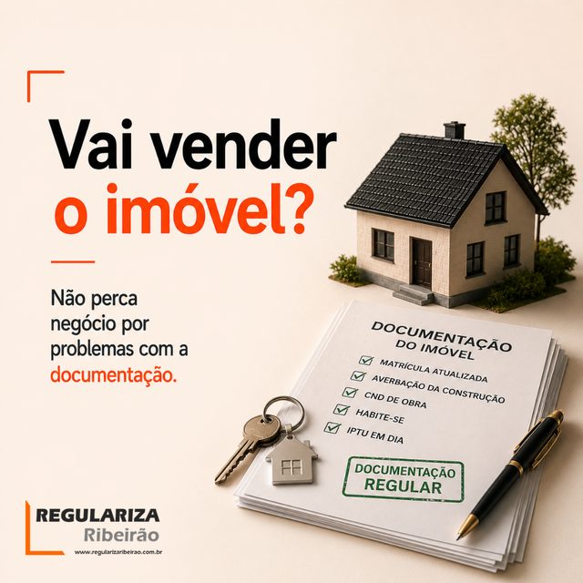 Vai vender o imóvel?
