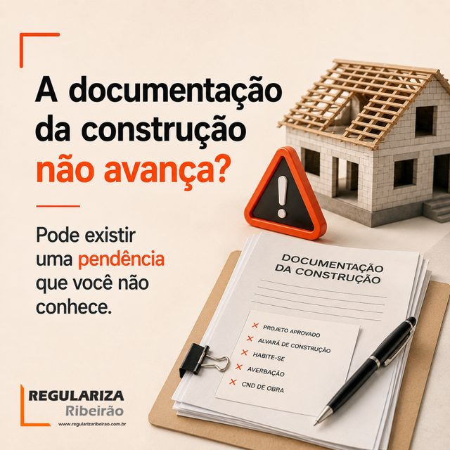 A documentação da construção não avança?